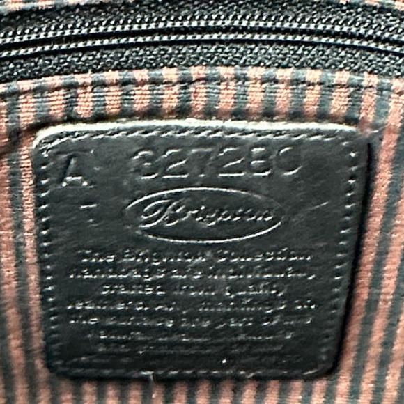 Brighton Leather Shoulder bag with silver beads & heart charm - Picture 14 of 15